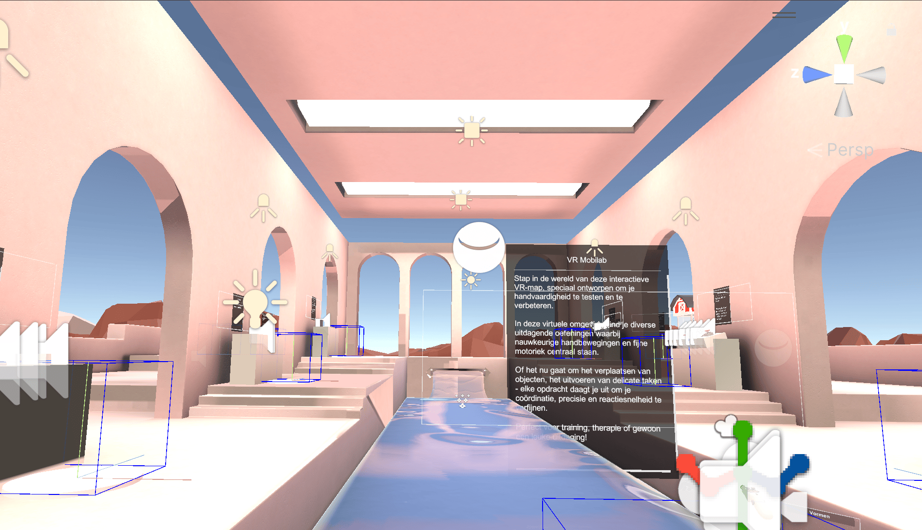 Screenshot 2 of the VR application